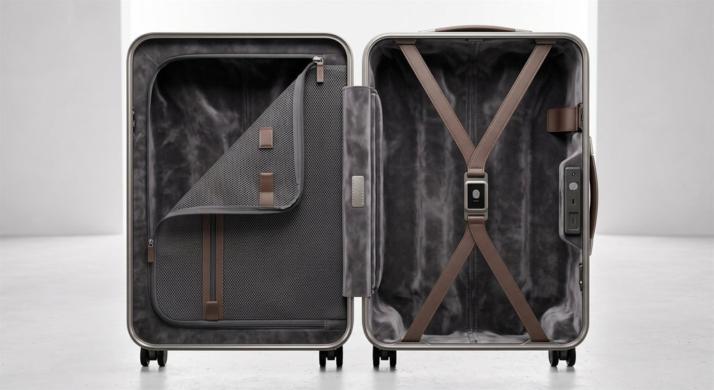 Lot 0423 — Hardshell Suitcases, Four-Piece Sets — view 2