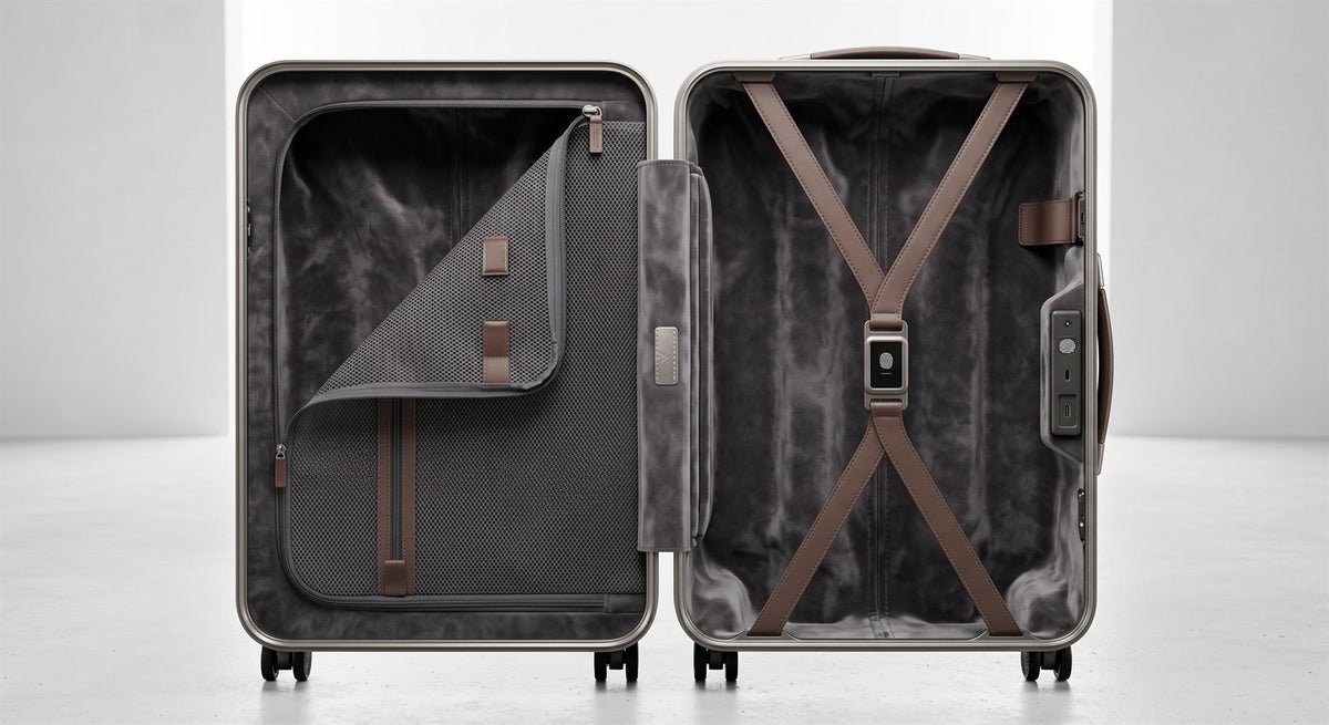 Lot 0423 — Hardshell Suitcases, Four-Piece Sets — view 2